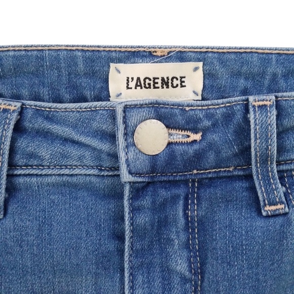 L'AGENCE Monique Ultra High Rise‎ Skinny Jeans in Lakewood Wash Size 28 NWOT - Picture 4 of 9